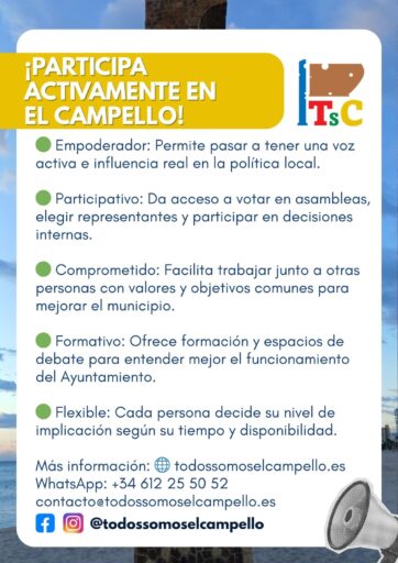 Participa y afiliate